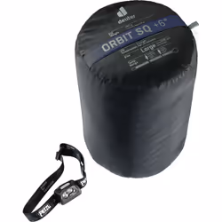 Deuter Orbit SQ +6° Adulte Sac de couchage rectangulaire Tissu Bleu