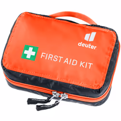 Deuter First Aid Kit, Sport first aid kit, Orange, Polyamide, 420 D, Fermeture à glissière, 1x dressing pack M, sterile 1x Dr ...