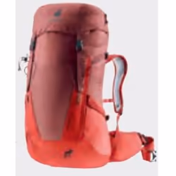 Deuter Futura 24 SL, Structure interne, Haut, Randonnée, Rouge, Unisexe, Polyester