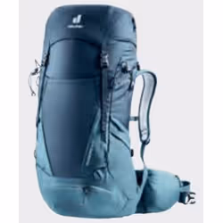 Deuter Futura Pro 34 SL, Haut, Randonnée, Alpinisme, Bleu, Unisexe, Polyamide, Polyéthersulfone (PES), Poche inférieure, Poch ...