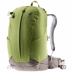 Deuter AC Lite 23, Cadre extérieur, Devant, Dos rembourré, Randonnée, Un long voyage, Trekking, Beige, Vert, meadow-pepper