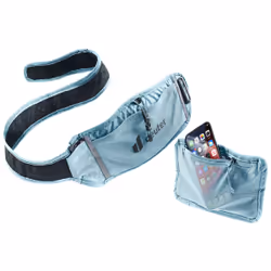 Deuter Shortrail I sacs bananes Polyamide, Rembourrage en fibre de polyester, Polyéthylène téréphthalate (PET) Cyan