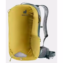 Deuter Race 16, Haut, Bicyclette, Alpinisme, Jaune, Unisexe, 100 D, Poche latérale