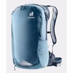 Deuter Race Air 14+3, Haut, Bicyclette, Alpinisme, Bleu, Unisexe, 100 D, Poche latérale