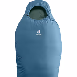 Deuter Orbit +5° SL Adulte Sac de couchage de randonnée Synthétique Bleu