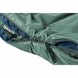 Deuter Orbit 0° Adulte Sac de couchage de randonnée Synthétique Bleu, Vert - Vue supplémentaire 4