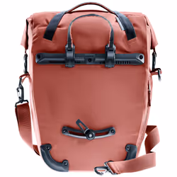 Deuter Valbona 20+5 Arrière Bicycle backpack 25 L Tissu Rouge