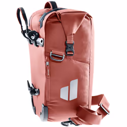 Deuter Valbona 20+5 Arrière Bicycle backpack 25 L Tissu Rouge
