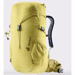 Deuter Climber 22, Structure interne, Randonnée, Jaune, Unisexe, 22 L, 320 g