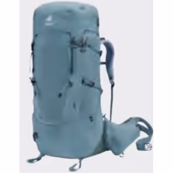 Deuter Aircontact Core 45+10 SL, Structure interne, Randonnée, Cyan, Unisexe, 55 L, 2,14 kg