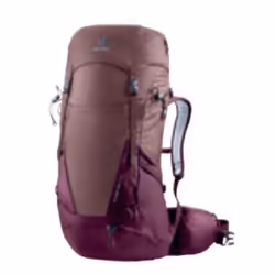 Deuter Futura Pro 34 SL, Haut, Randonnée, Alpinisme, Bordeaux, Unisexe, Polyamide, Polyéthersulfone (PES), Poche inférieure,  ...