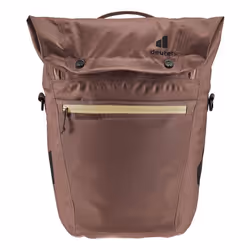 deuter Sacoche de vélo marron beige pour femme et homme - Mainhattan 17 + 10 Raisin - Desert 306445