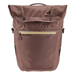 deuter Sacoche de vélo marron beige pour femme et homme - Mainhattan 17 + 10 Raisin - Desert 306445