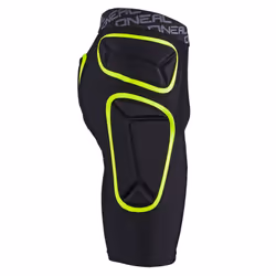 O´Neal Trail Shorts de protection, noir-jaune, taille XL pour Hommes
