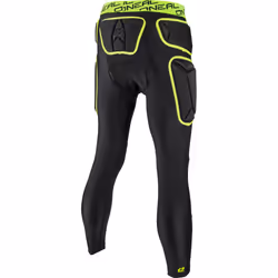 O´Neal Trail Pantalon protecteur, noir-jaune, taille XL pour Hommes