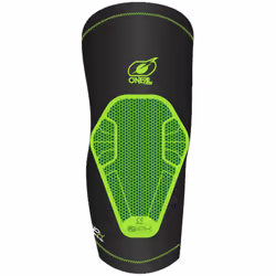 O´Neal Flow Genouillères, noir-vert, taille XL pour Hommes
