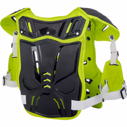 O`Neal PXR Plastron, noir-vert pour Hommes