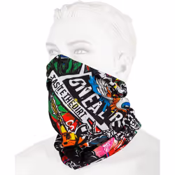 Oneal Crank Neckwarmer, noir-rouge pour Hommes
