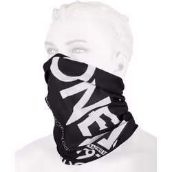 Oneal Solid Neckwarmer, noir-blanc pour Hommes