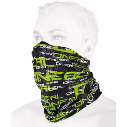 Oneal Matrix Neckwarmer, noir-vert pour Hommes