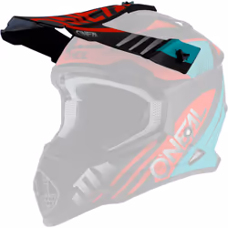 Oneal 2Series Spyde 2.0 Pic casque, noir-rouge pour Hommes