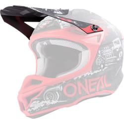 Oneal 5Series Polyacrylite HR Pic casque, noir-rouge pour Hommes
