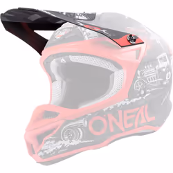 Oneal 5Series Polyacrylite HR Pic casque, noir-rouge pour Hommes