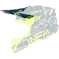 Oneal 5Series Polyacrylite HR Pic casque, jaune-bleu pour Hommes