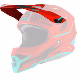 Oneal 3Series Riff 2.0 Pic casque, rouge pour Hommes