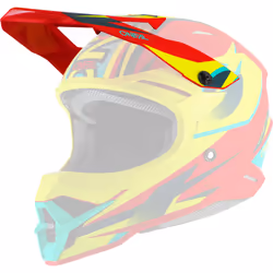 Oneal 3Series Riff 2.0 Pic casque, jaune pour Hommes