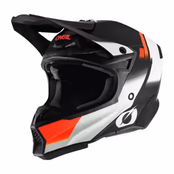 Oneal 10Series Hyperlite Blur Casque de motocross, noir-orange, taille XS pour Hommes