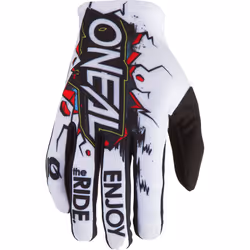 Oneal Matrix Villain 2 Gants Motocross, blanc, taille 2XL pour Hommes