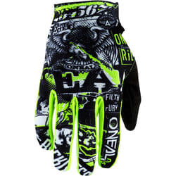 Oneal Matrix Attack 2 Gants Motocross Jeunes, noir-jaune, taille XL