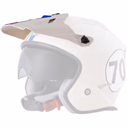 Oneal Volt Herbie Pic casque, blanc-rouge pour Hommes
