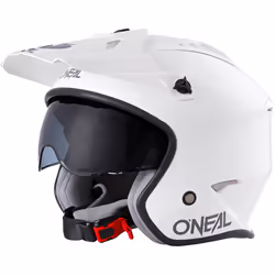Oneal Volt Solid Casque d’essai, blanc, taille XS pour Hommes
