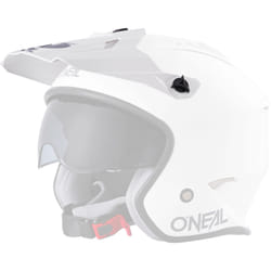 Oneal Volt Solid Pic casque, blanc pour Hommes
