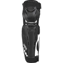 Oneal Trail FR Carbon Look Protecteurs de genou, noir-blanc, taille L pour Hommes