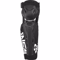 Oneal Trail FR Carbon Look Protecteurs de genou, noir-blanc, taille 2XL pour Hommes