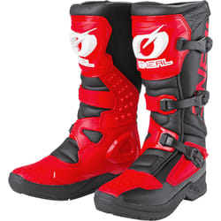 Oneal RSX Bottes de motocross, noir-rouge, taille 49 pour Hommes