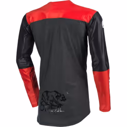 Oneal Mayhem Hexx Maillot motocross, noir-rouge, taille S pour Hommes