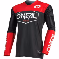 Oneal Mayhem Hexx Maillot motocross, noir-rouge, taille L pour Hommes