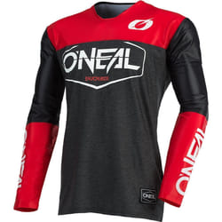 Oneal Mayhem Hexx Maillot motocross, noir-rouge, taille L pour Hommes
