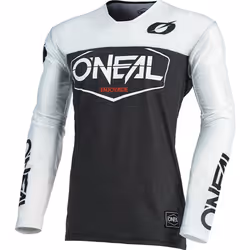 Oneal Mayhem Hexx Maillot motocross, noir-blanc, taille S pour Hommes