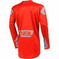 Oneal Matrix Ridewear Maillot motocross, gris-rouge, taille M pour Hommes