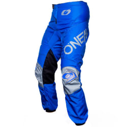 Oneal Matrix Ridewear Pantalons de motocross, gris-bleu, taille 28 pour Hommes