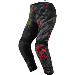 Oneal Element Ride Pantalon Motocross, noir-vert, taille 28 pour Hommes
