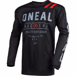 Oneal Element Dirt Maillot motocross, noir-gris, taille 2XL pour Hommes