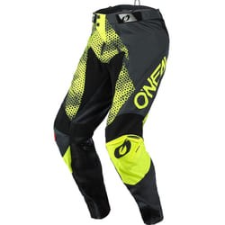 Oneal Mayhem Covert Pantalon Motocross, gris-jaune, taille 28 pour Hommes