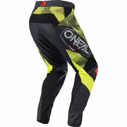 Oneal Mayhem Covert Pantalon Motocross, gris-jaune, taille 28 pour Hommes