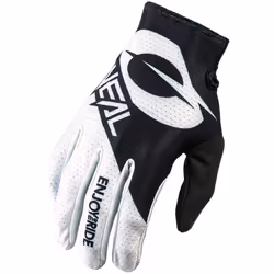 Oneal Matrix Stacked Gants Motocross, noir-blanc, taille 2XL pour Hommes